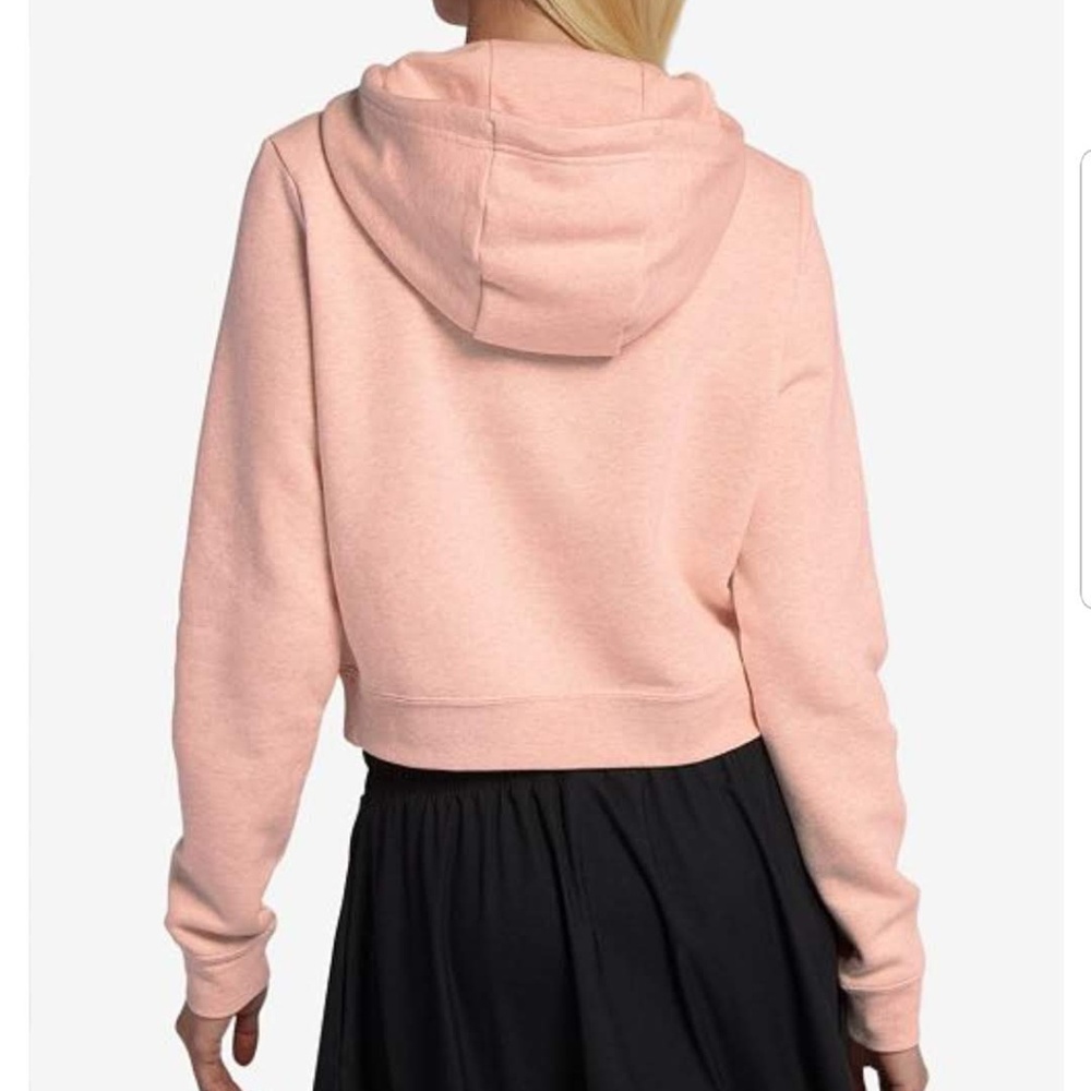 SOLD - Nike Cropped Hoodie Sweatshirt - Picture 2 of 5